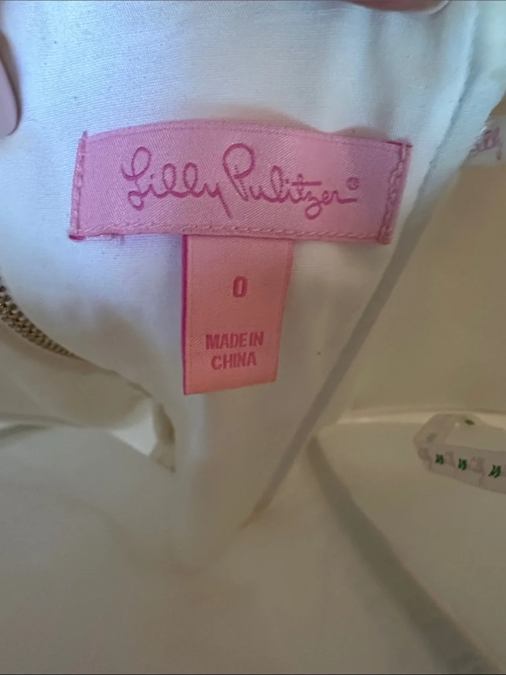 Lilly Pulitzer White Strapless Eyelet Peplum Mini Dress - Picture 3 of 3